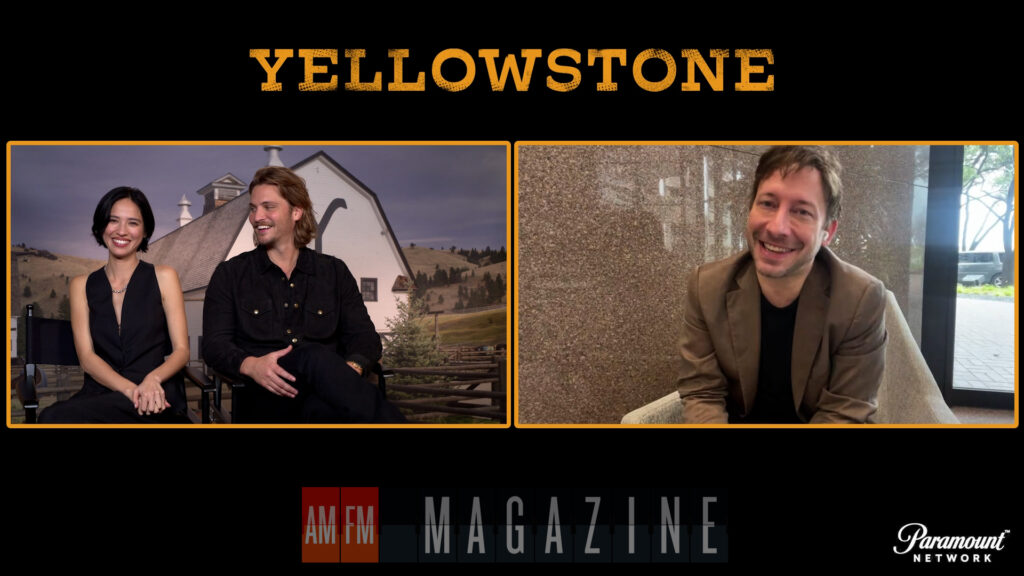 Luke Grimes and Kelsey Asbille (Kayce And Monica Dutton) Talk YELLOWSTONE, Season 5
