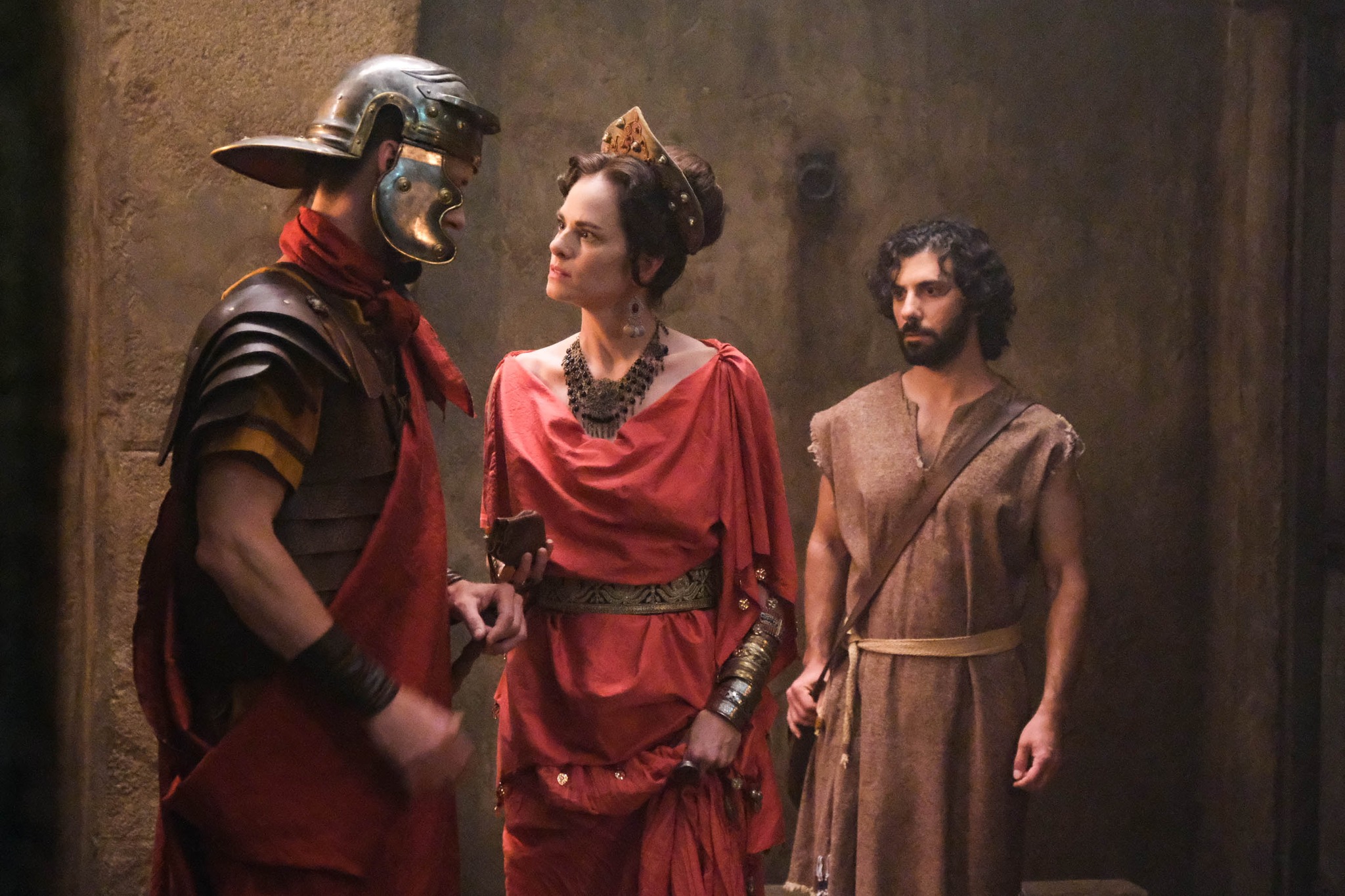 David Amito (John the Baptist) and Amy Bailey (Joanna) From THE CHOSEN