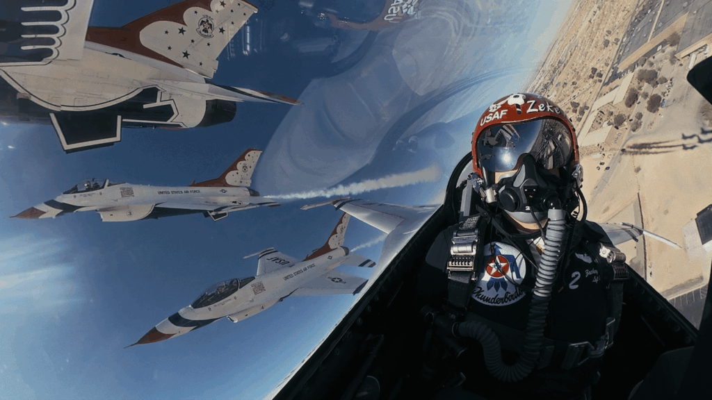 Soaring to New Heights - Inside the Making of AIR FORCE ELITE: THUNDERBIRDS With USAF Col. Justin 